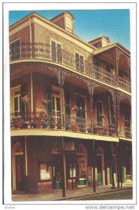 Delicate Lace Balconies, New Orleans, Louisiana,  40-60s