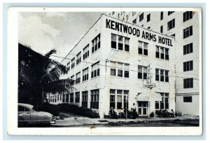 c1950's Kentwood Arms Hotel Miami Florida Inn Advertising FL Vintage Postcard 