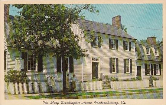 Virginia Fredericksburg The Mary Washington House