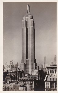 New York City The Empire State Building Real Photo