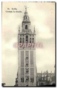 Old Postcard Sevilla Catedral La Giralda