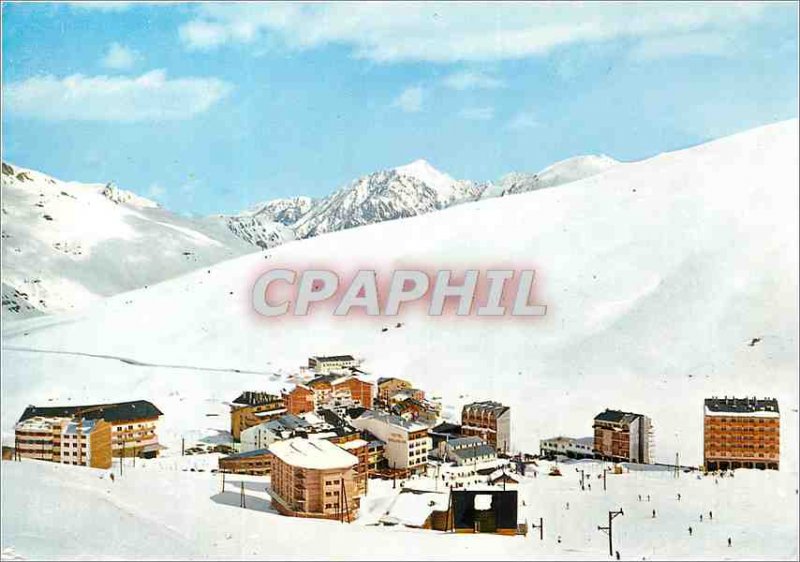 Postcard Modern Valls of Andorra Pas de la Casa