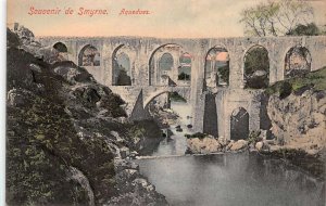 Symrne Symra Greece Turkey Roman Aqueducts Vintage Postcard AA66815