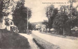 Sheldrake New York Approaching Loch Street View Antique Postcard K54029