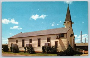 Texas~Sheppard Air Force Base~Central Chapel No 1~Steeple~Speakers~1973 Postcard