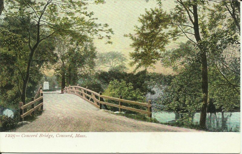 Concord, Mass., Concord Bridge