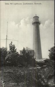 Bermuda Gibbs Hill Lighthouse c1910 Postcard #2