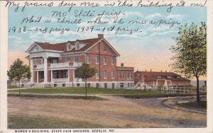 Missouri Sedalia Womens Building State Fair Grounds