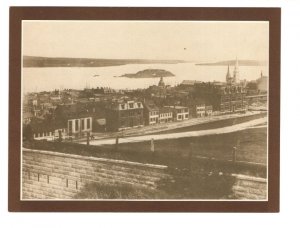 Large 5 X 7 inch, Brunswick Street, Halifax, Nova Scotia, Historical Postcard