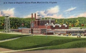 Duponts Nylon Plant - Martinsville, Virginia VA  