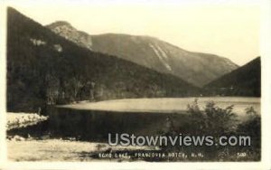 Real Photo Echo Lake - Franconia Notch, New Hampshire NH  