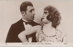 RPPC Postcard Kathleen O'Hanlan and Theo Zambuni