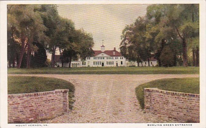 Virginia Mount Vernon Bowling Green Entrance