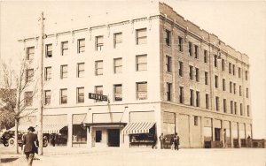 J31/ Casper Wyoming Postcard RPPC c1910 Midwest Hotel Building 23