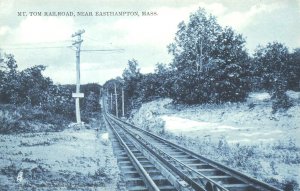 Easthampton MA Mt. Tom Railroad, Near Raphael Tuck #0306,  Postcard