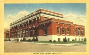 The Post Office in Lewiston, Maine