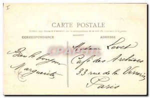 Old Postcard Meaux Bossuet Satue
