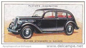 Player Cigarette Card Motor Cars No 43 Flying Standard 12 Saloon