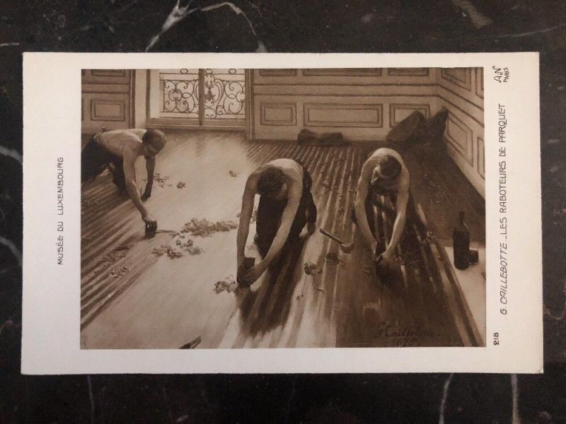 Mint Luxembourg RPPC Postcard The Floor Planers Museum Of Luxembourg