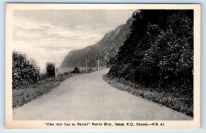 View near Cap au Renard Perron Blvd GASPE PQ Canada Postcard