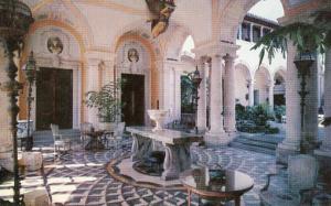 FL - Miami, Vizcaya-Dade County Art Museum, East Loggia & Glimpse of Courtyard