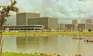 USA Manned Spacecraft Center Houston Texas Vintage Postcard 07.50