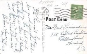 Long Beach  Rockport, Massachusetts Postcard