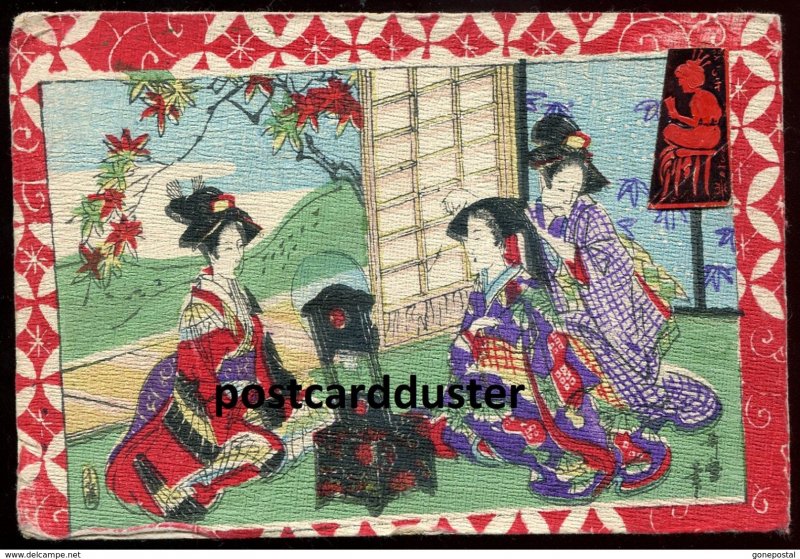 dc337 - JAPAN 1905 Geisha Women in Kimonos. Real Japanese Series by Tuck