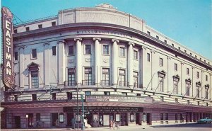 Postcard New York Rochester Eastman Theater 1950s Marks Fuller Dexter 22-13636