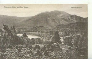 Scotland Postcard - Trossachs Hotel and Ben Venue - Perthshire - TZ11385