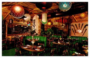 Postcard RESTAURANT SCENE Dallas Texas TX AS5231