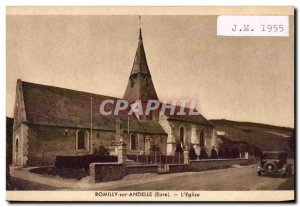 Romilly sur Andelle - L & # 39Eglise - Old Postcard