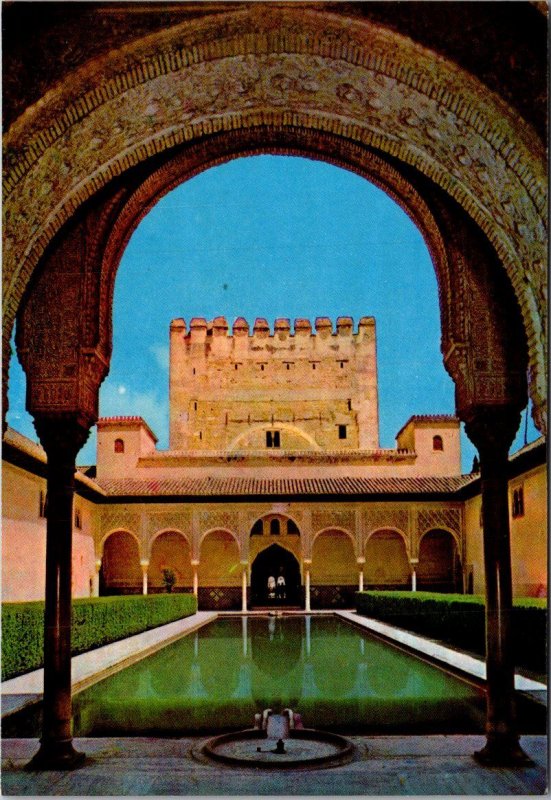 Spain Granada Alhambra The Myrtle Court