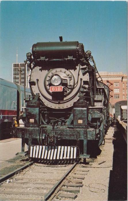 The american freedom  train locomotive number 610