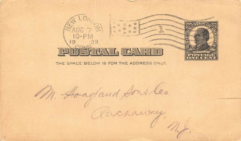 LP88  New London Connecticut Postcard D. E. Whiton Machine Co. 1909