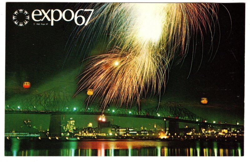 Fireworks, Dolphin Lake, Expo67, Montreal, Quebec