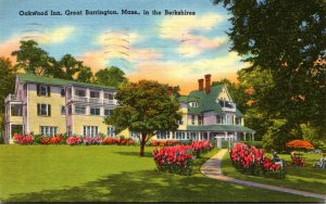 Massachusetts Great Barrington The Oakwood Inn 1954