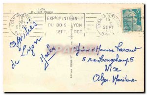 Old Postcard Lyon Pont Morand
