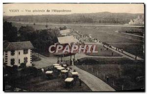 Old Postcard Horse Riding Equestrian Vichy General view of & # 39hippordrome
