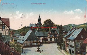 Germany, Goslar a. Harz, Frankenberger Plane, 1912 PM, Stamp, Georg Stilke