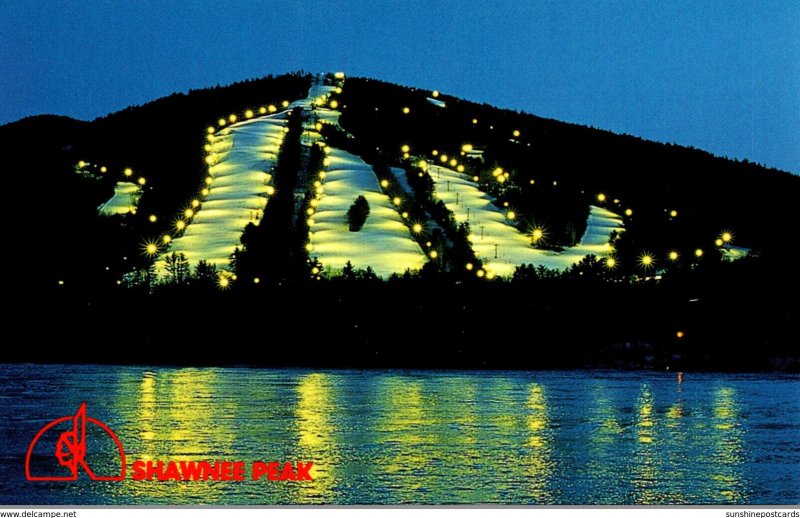 Maine Bridgton Shawnee Peak New England's Largest Night Skiing Facility