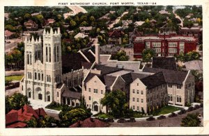 Texas Fort Worth First Methodist Church 1943