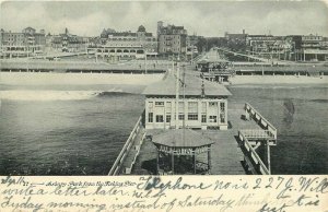 New Jersey Asbury Park Fishing Pier #77 undivided 1908 Postcard 21-6214