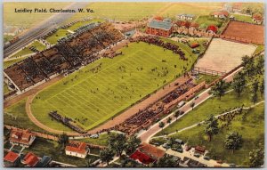 Laidley Field Charleston West Virginia Football Games of Charleston Postcard