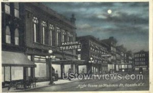 Madison Theatre, Madison St. in Oneida, New York