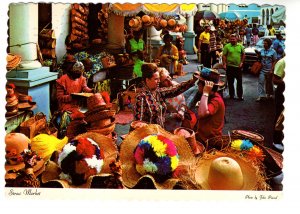 Straw Market, Nassau, Bahamas, Used 1977