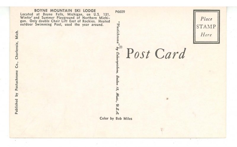 MI - Boyne Falls. Boyne Mountain's Ski Lodge