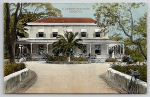 Barbados A Country Residence Postcard B46