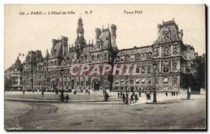 Paris - 4 - L & # 39Hotel City - Old Postcard