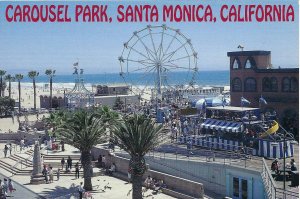 Carousel Park Santa Monica California 4 by 6 size